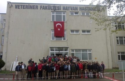 5. SINIF ÖĞRENCİLERİMİZ U.Ü VETERİNER FAKÜLTESİ HAYVAN HASTANESİ'NDEYDİ