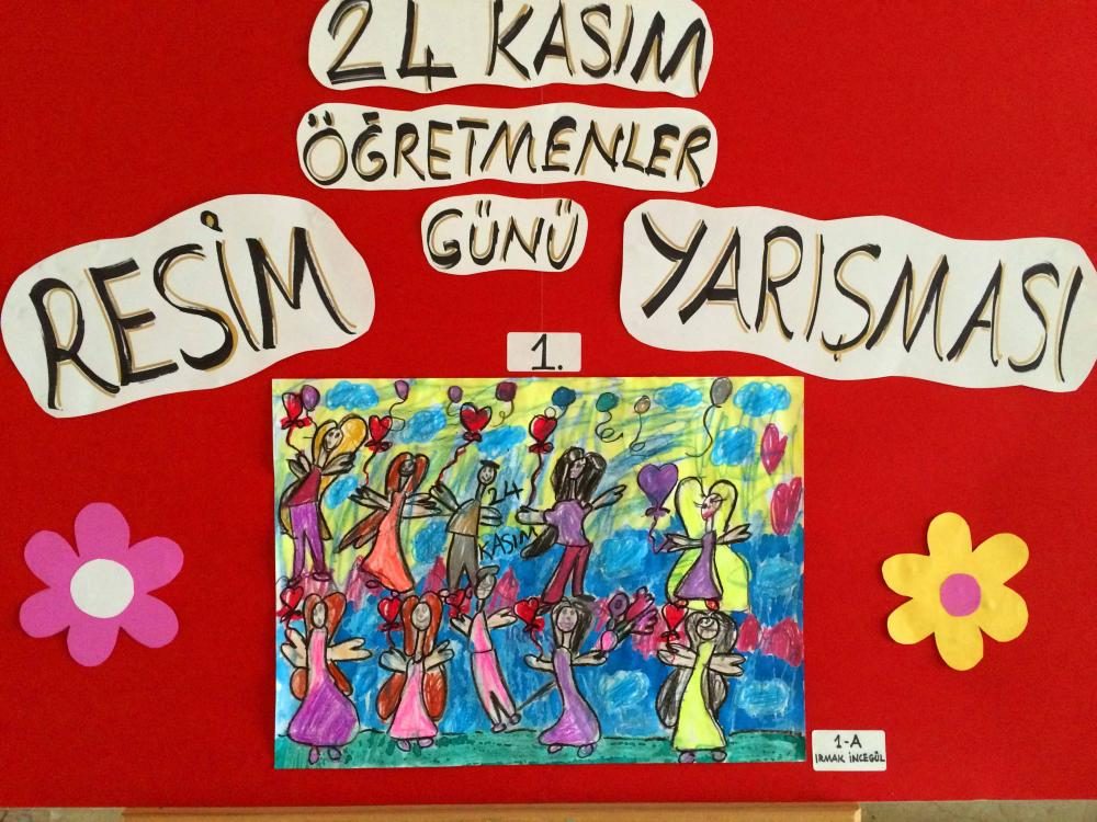 ÖĞRETMENLER GÜNÜ RESİM YARIŞMASI