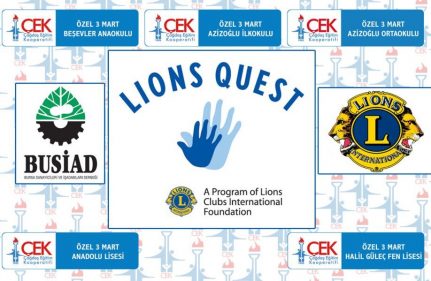 LIONS QUEST YAŞAM BECERİLERİ EĞİTİMİNİ TAMAMLADIK