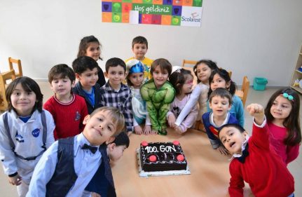 ANASINIFILARIMIZDA 100.GÜN PARTİSİ