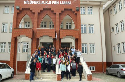 İMKB FEN LİSESİNİ ZİYARET ETTİK...