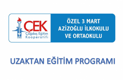 UZAKTAN EĞİTİM PROGRAMI
