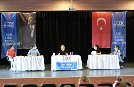 3 MART EĞİTİM KURUMLARI'NDA 2020-2021 EĞİTİM YILININ BİR YILLIK PLANLAMASI YAPILDI