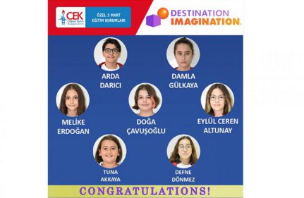 DESTINATION IMAGINATION 2022 DÜNYA FİNALLERİNDEYİZ