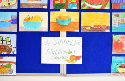 4. SINIFLARIMIZDAN NATÜRMORT SERGİSİ