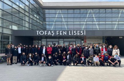 TOFAŞ FEN LİSESİ'Nİ ZİYARET ETTİK