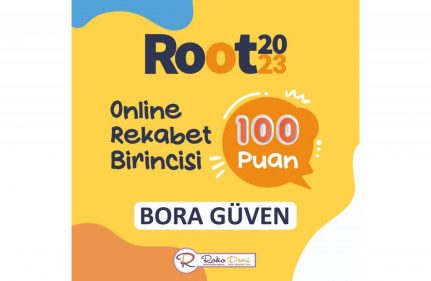 ROOT 2023 ROBOTİK YARIŞMA BAŞARISI