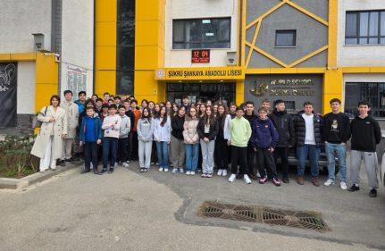 8. SINIF ÖĞRENCİLERİNDEN ŞÜKRÜ ŞANKAYA ANADOLU LİSESİ'NE ZİYARET