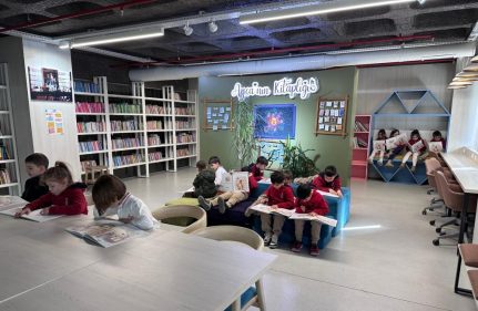 KÜTÜPHANELER HAFTASI'NDA İLK KÜTÜPHANE DENEYİMİ