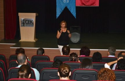 2015-2016 ÖĞRETİM YILININ İLK  ÖĞRETMENLER TOPLANTISI YAPILDI