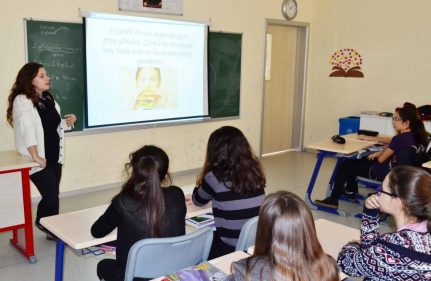 7. SINIF ÖĞRENCİLERİMİZE  ERGENLİK DÖNEMİ HAKKINDA EĞİTİM VERİLDİ