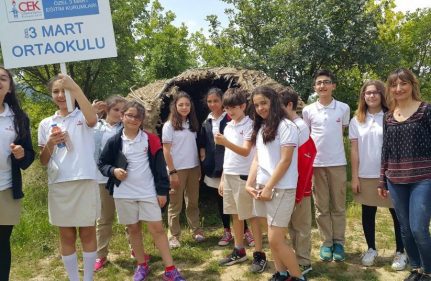 KÜLTÜR VE TABİAT VARLIKLARINI KORUMA KULÜBÜ AKTOPRAKLIK HÖYÜK ARKEOPARK GEZİSİ