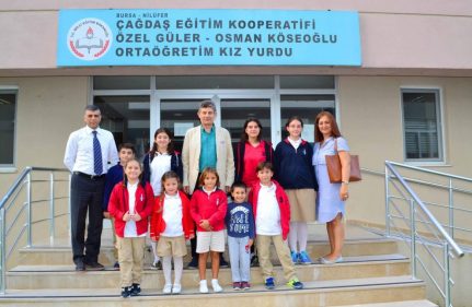 ÇEK YÖNETİM KURULU BAŞKANIMIZ BUĞRA KÜÇÜKKAYALAR'I ZİYARET ETTİK