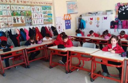 1.SINIFLARLA" DİKKAT GÜÇLENDİRME ÇALIŞMALARI"